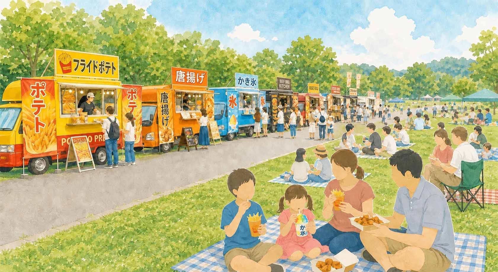 縁日気分のお祭りコンテンツ イメージ