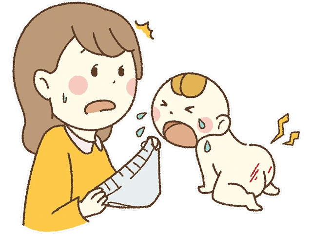 おむつのかぶれ