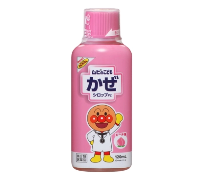 ムヒのこどもかぜシロップP2：Kodomo Kaze Syrup P2（SYRUP for Children）